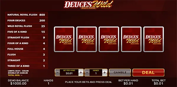 playtech video poker software review image