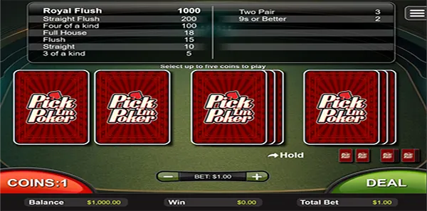 rtg pick em poker review